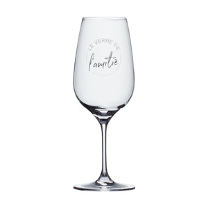 Wine Glasses - Family, Love & Friendship
