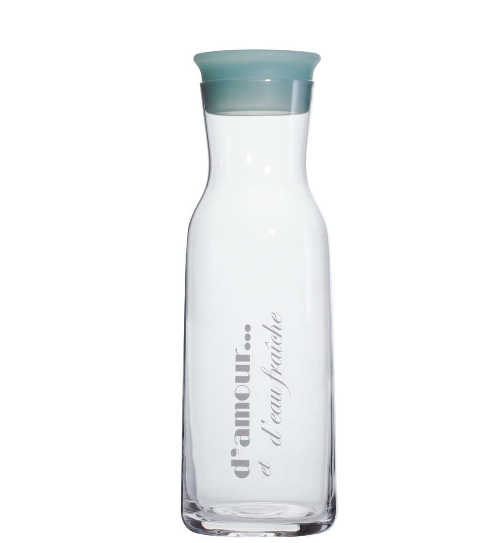 Bottle with glass - D'amour et ...