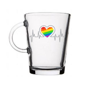 Coffee Mug - Heart - Cardiac tracing