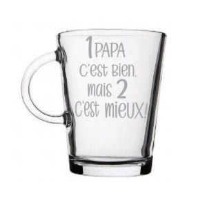 Coffee Mug - 1 papa c'est bien, mais 2 c'est mieux