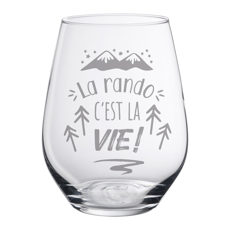 Stemless Glass - La rando c'est la vie