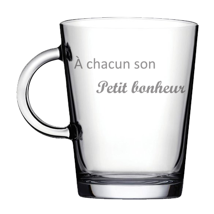 Coffee mug - À chacun son petit bonheur