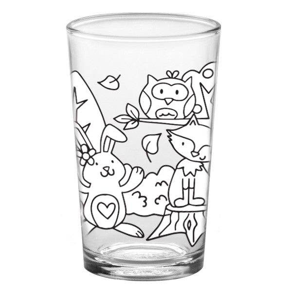 Coloring Glass - animals of the Forest