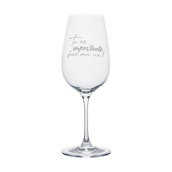Wine Glass - Tu es... importante dans ma vie