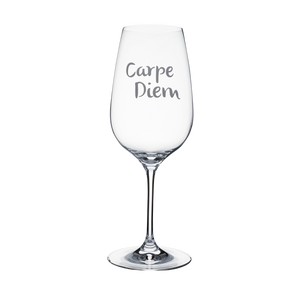 Wine Glass - Carpe Diem