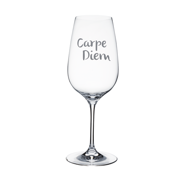 Wine Glass - Carpe Diem