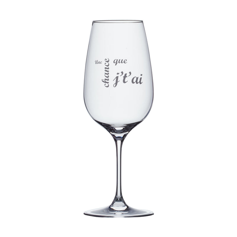 Wine Glass - Une chance...