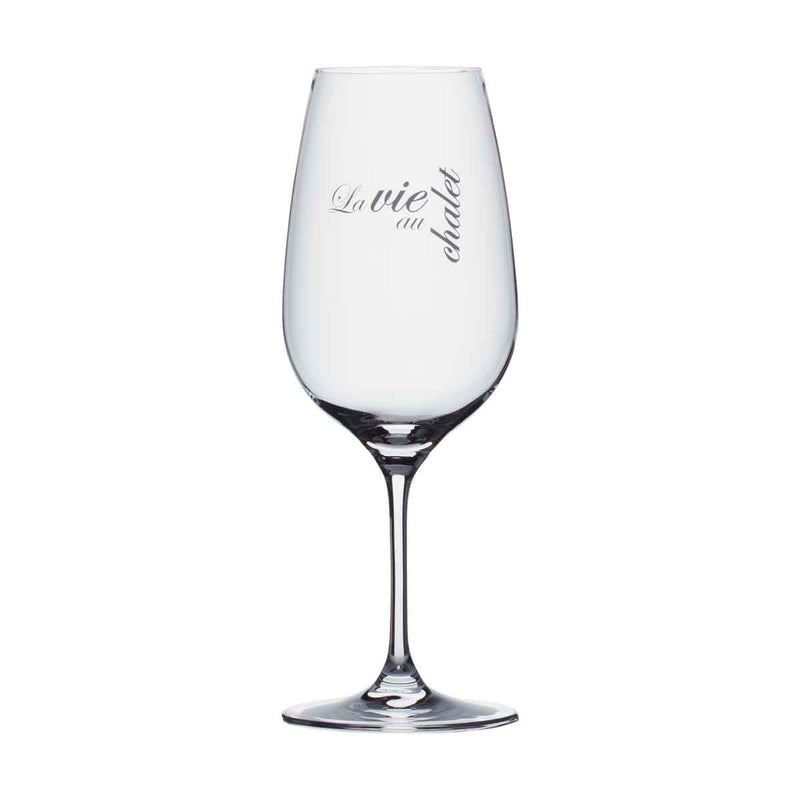 Wine Glass - La vie au chalet