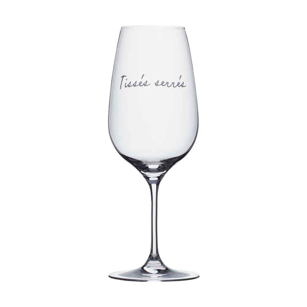 Wine Glass - Tissés serrés