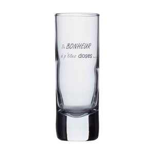 Shot glass - Du bonheur...