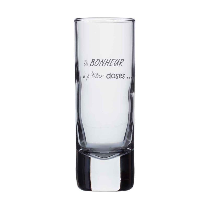 Shot glass - Du bonheur...