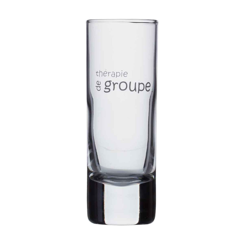 Shot glass - Thérapie de groupe