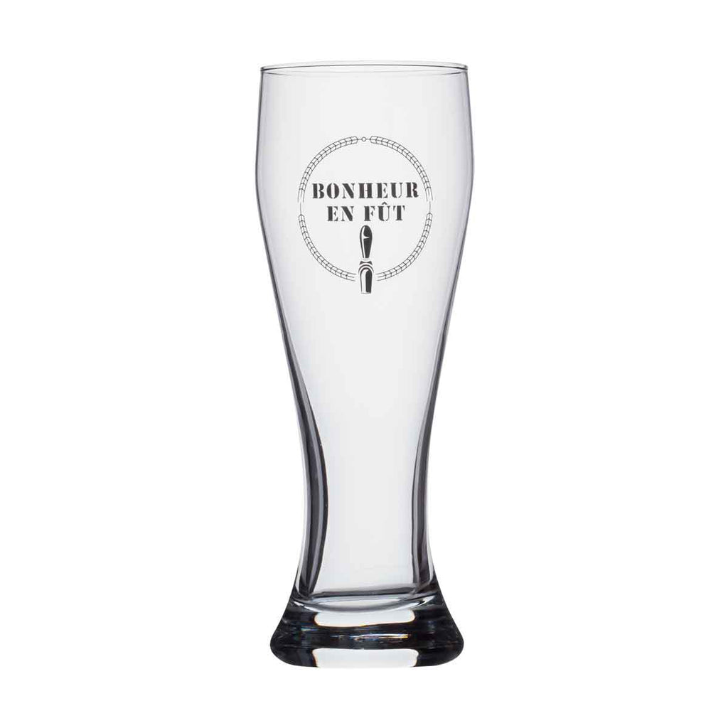 Beer glass - Bonheur en fût